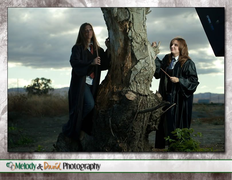 Turlock Senior Portraits: Harry Potter Themed shoot