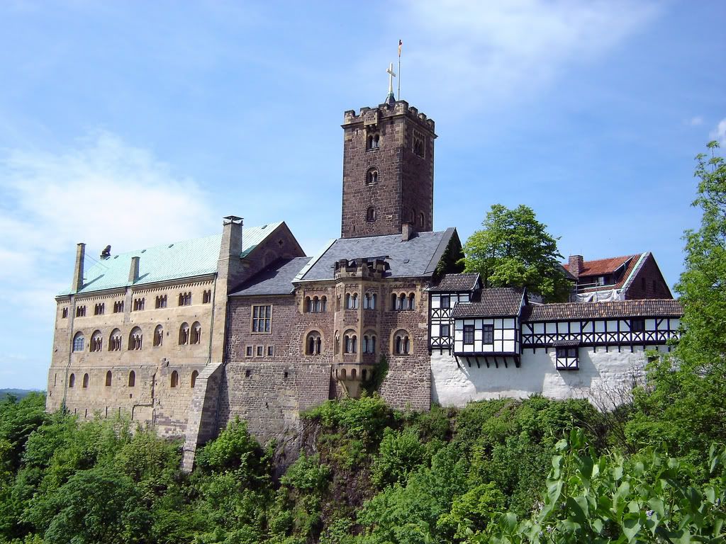 Castillo de Wartburg WartburgCastle.jpg Wartburg Castle picture by AngloLuterano