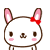 hi emoticon bunny