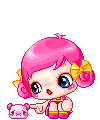 cute kawaii pixels icons photo: ,pink hehehe.gif