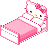 hello kitty bed Pictures, Images and Photos