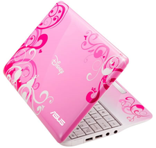 pinkasus Top 5 Pink laptops   Apple, Asus, Dell, HP & Sony laptops  at laptopshop.co.uk