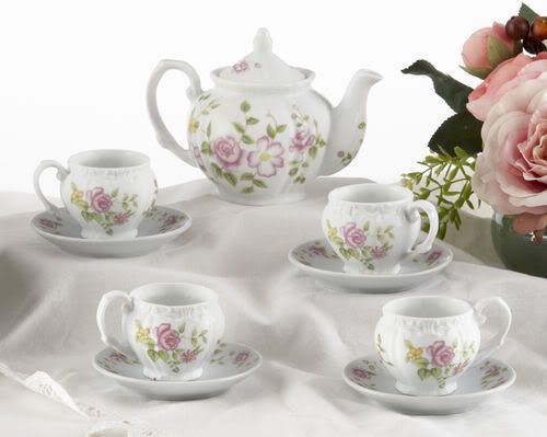large childrens tea set