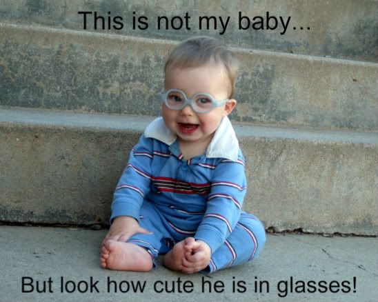 Babies Wearing Glasses