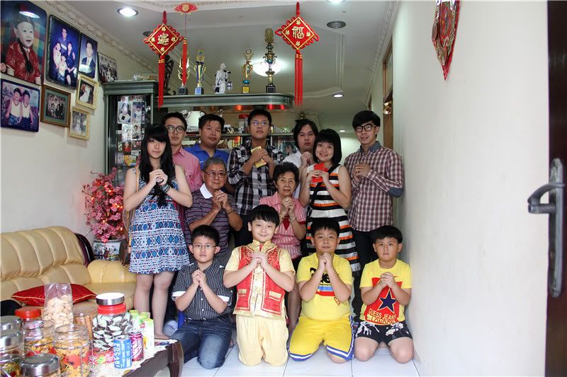 big chinese family