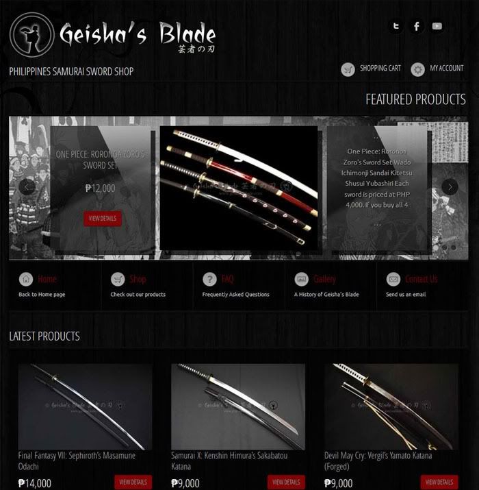 newsite There Can Be Only One Geisha's Blade