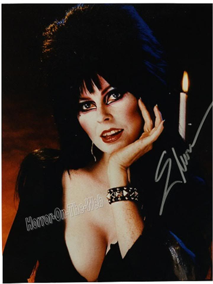 If you are a Elvira or Gothic Horror fan you gotta have this photograph