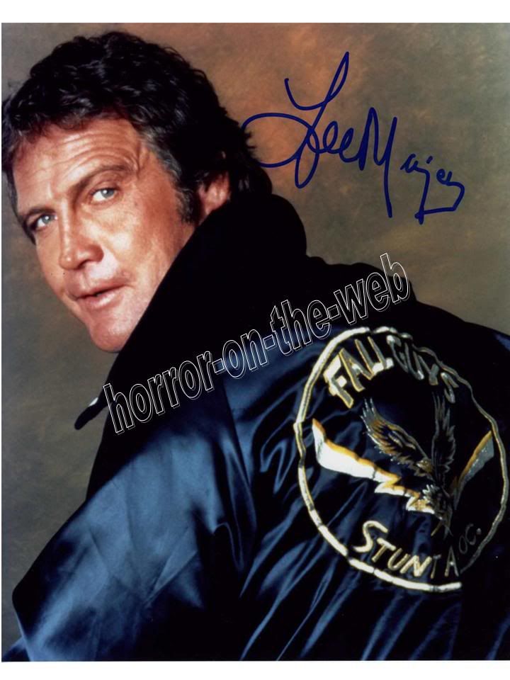If you are a Fall Guy or Lee Majors fan you gotta have this photograph
