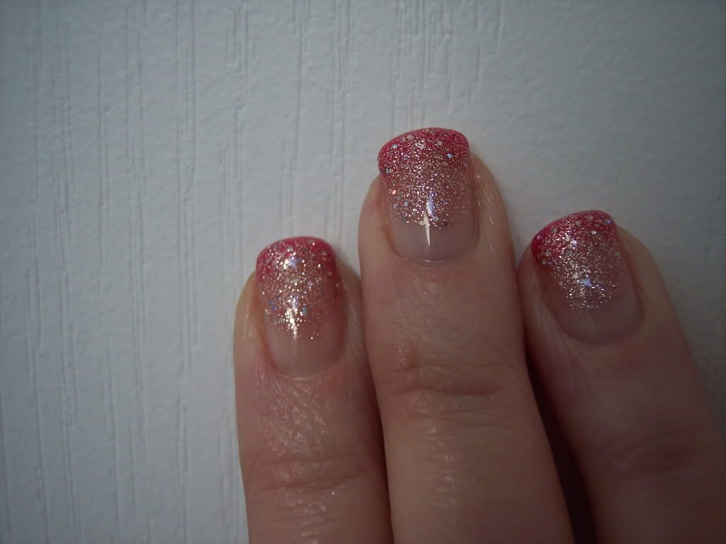 GELeration Blush, Gelish High Bridge Tips With June Bride Fade Photo by