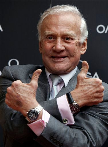 buzz aldrin two watches