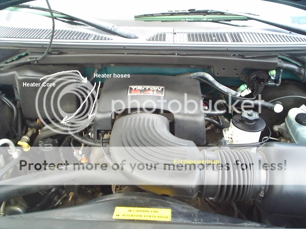 1997 Ford f150 radiator hose #7
