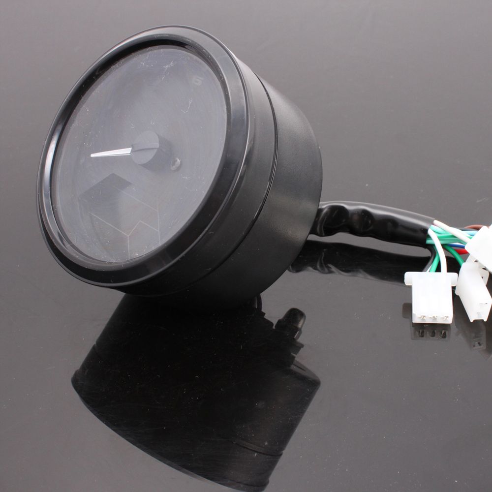 Universal Lcd Digital Odometer Speedometer Tachometer