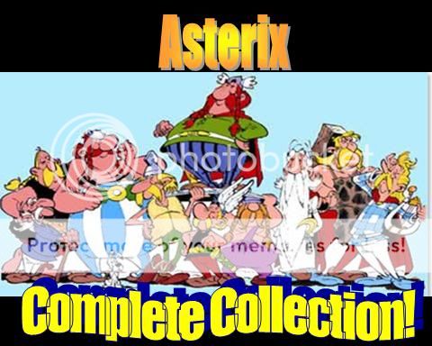 Complete ASTERIX Comics Collection 34 Titles New  