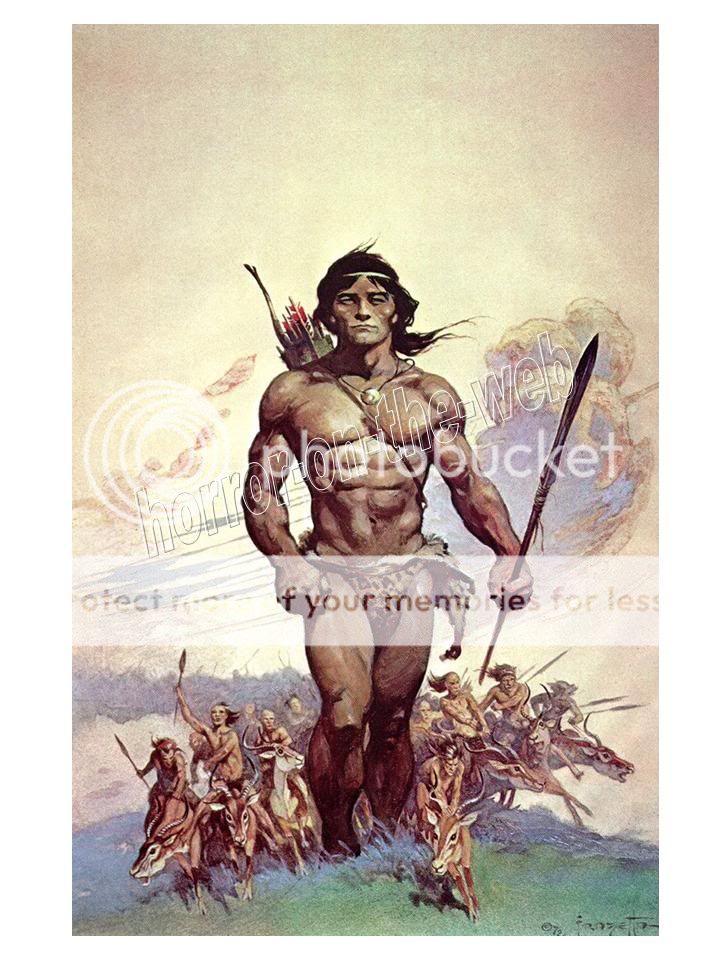 Frank Frazetta Tarzan Canvas Art 1