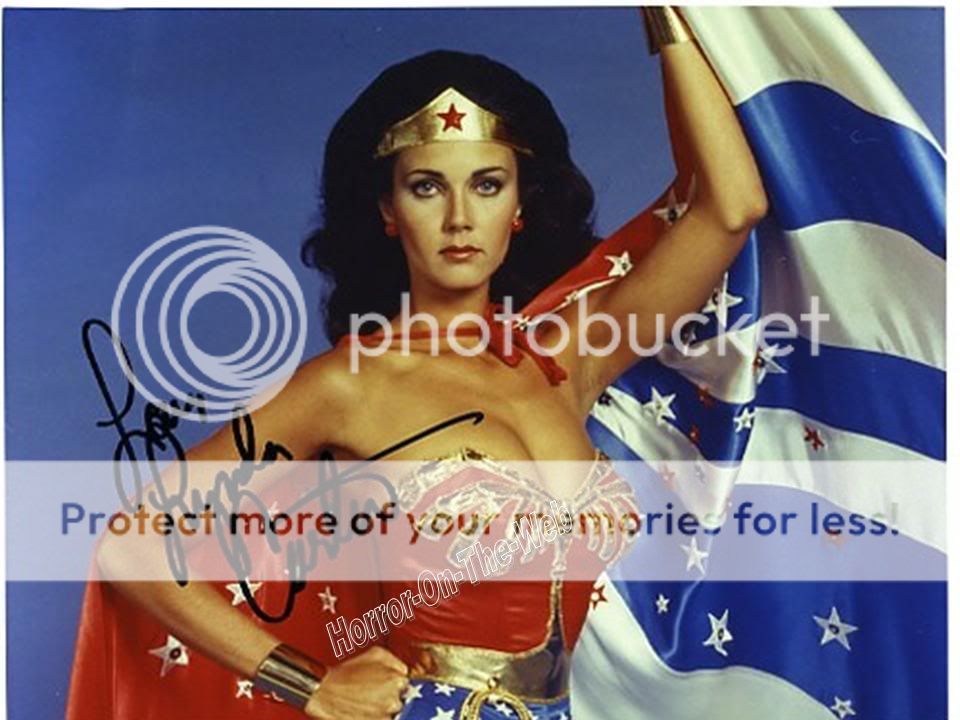 If you are a Lynda Carter or Wonderwoman fan, you gotta have this 