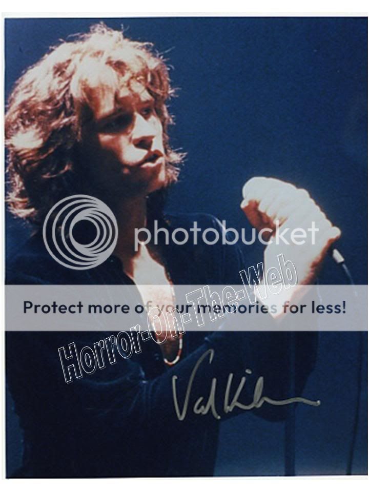 Val Kilmer Jim Morrison Auto Photo